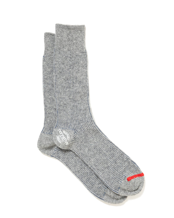 nonnative -  DWELLER SOCKS HI W/N/P/Pu WOVEN - GRAY