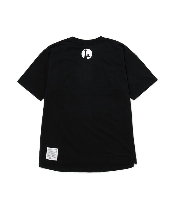 nonnative -DWELLER S/S TEE "OVERLAND ESCAPE" 3 - BLACK