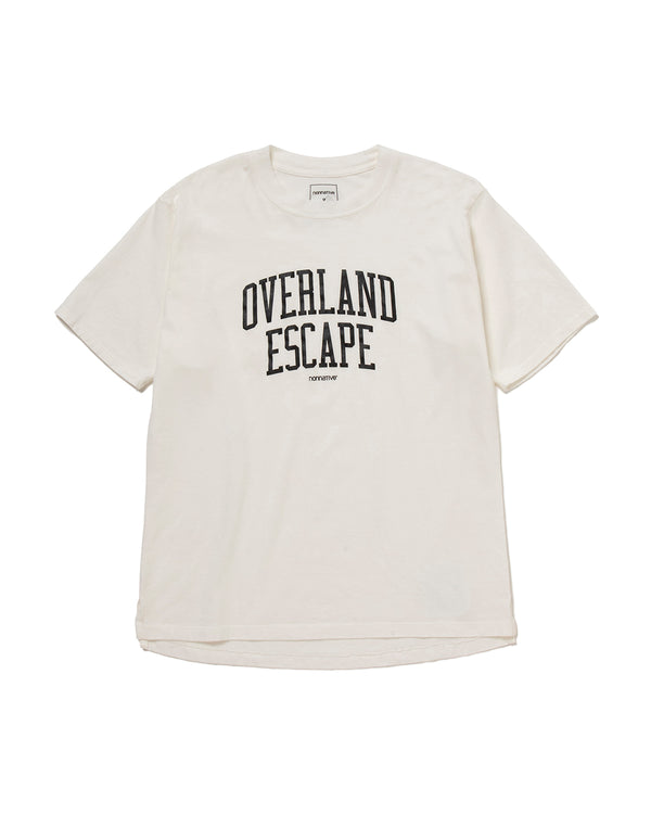 nonnative -DWELLER S/S TEE "OVERLAND ESCAPE" 3 - WHITE