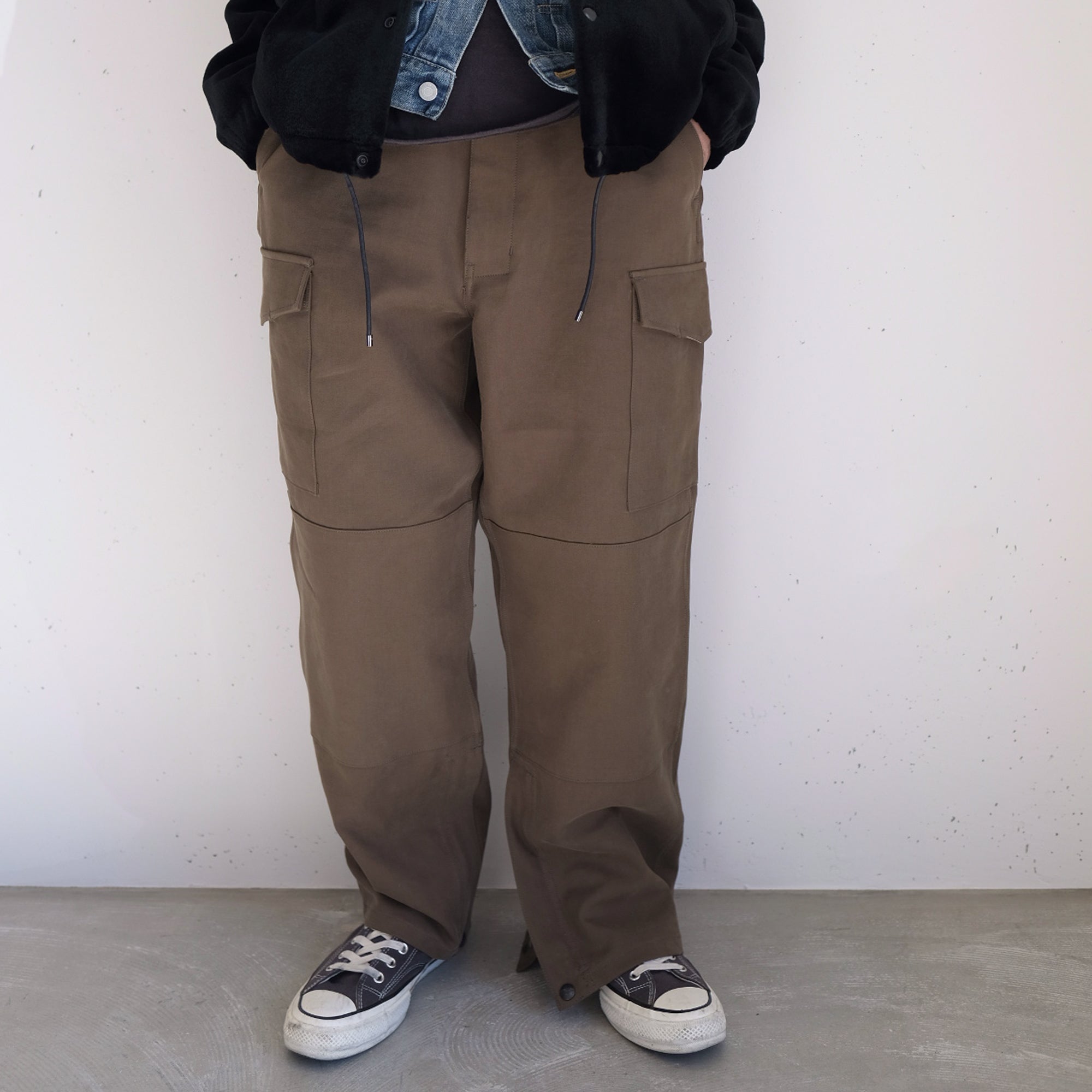 PHIGVEL MAKERS&Co /フィグベル GABARDINE CARGO TROUSERS カーゴ