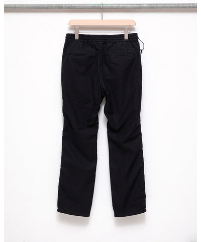 nonnative - HIKER EASY PANTS COTTON BACKSATIN PIGMENT DYE BLACK