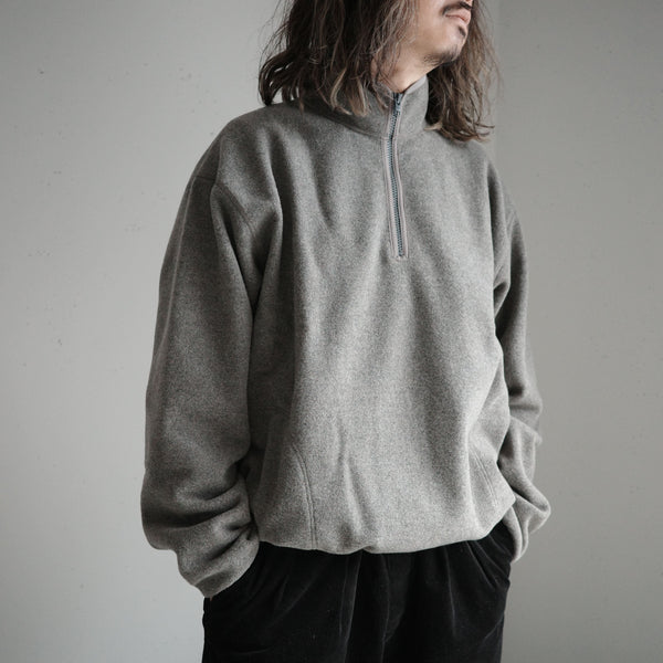 PHIGVEL - PULLOVER FLEECE JACKET - B.GRAY