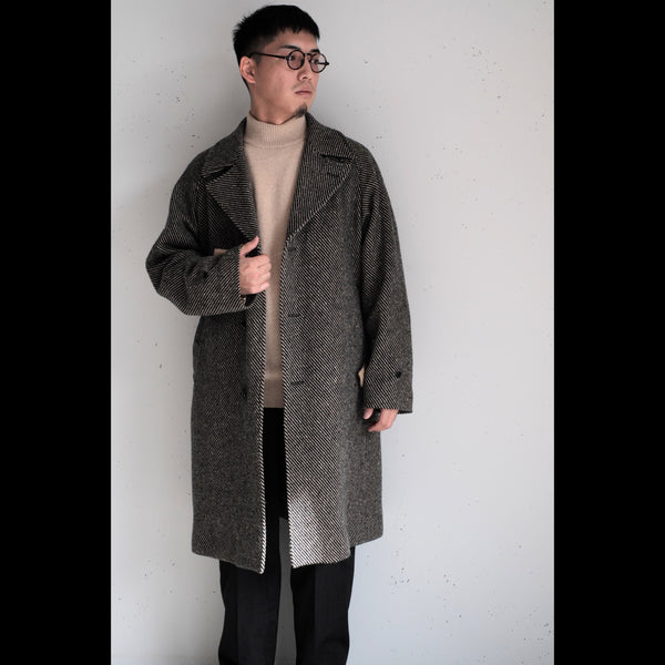 PHIGVEL - GOODMAN’S CHESTERFIELD COAT -  TOP CHARCOAL