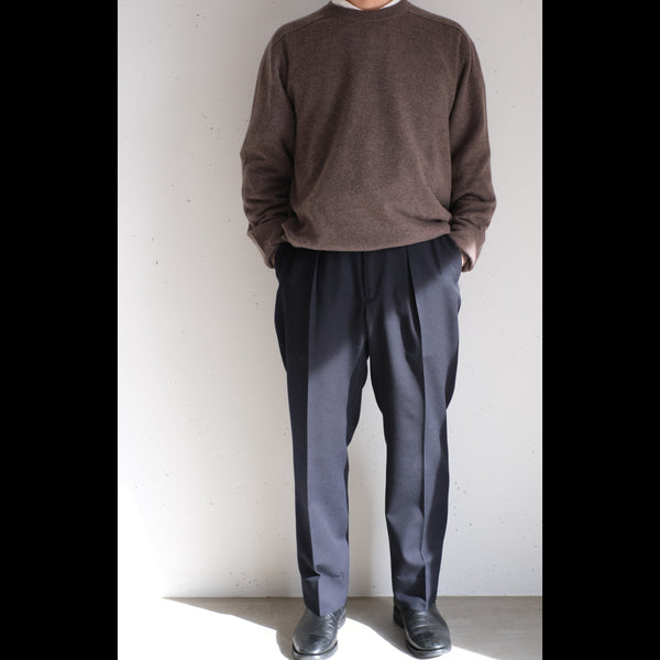 PHIGVEL -W/CA SAFARI TROUSERS- I.NAVY