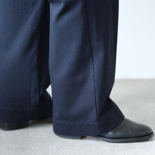 MASSTARD - ARMY WIDE TROUSERS - NAVY