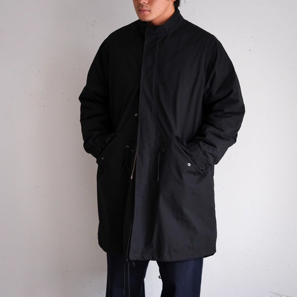 MASSTARD - M-65 FISHTAIL COAT- BLACK