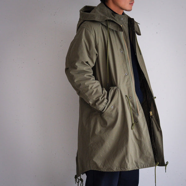 MASSTARD - M-65 FISHTAIL COAT- OLIVE