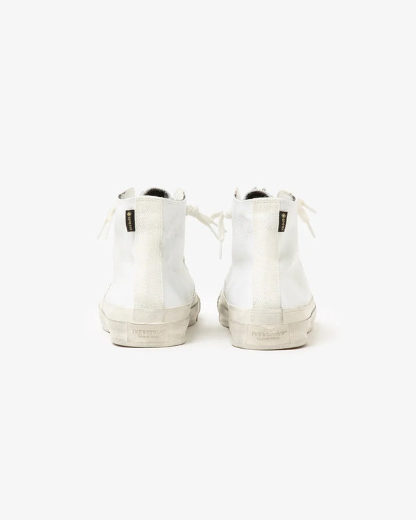 nonnative -  DWELLER TRAINER HI COW LEATHER WITH GORE-TEX by SPINGLE MOVE - WHITE