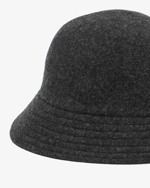 nonnative -WORKER HAT WOOL YARN- CHARCOAL