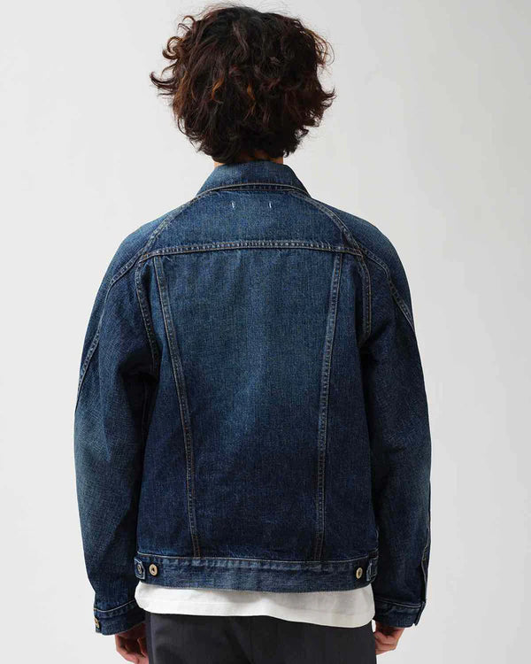 nonnative - TRUCKER BLOUSON COTTON 13.5oz DENIM VW DARK - INDIGO