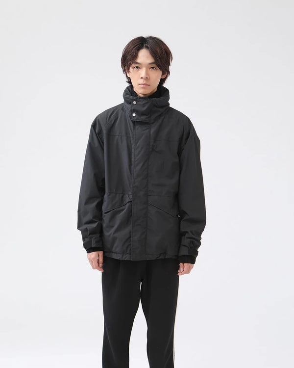 nonnative -EXPLORER JACKET NYLON WEATHER GORE-TEX 2L -  BLACK