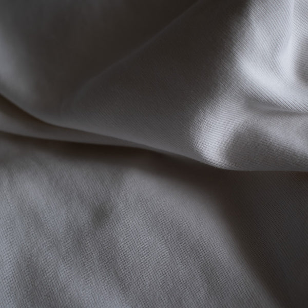 MASSTARD - L/S MALIBU RIB BOAT TEE - WHITE