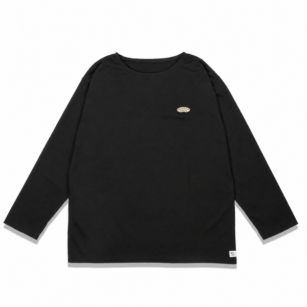 SUNSET BAY - HARBORS L/S - BLACK 【LIMITED COLOR PLATE】