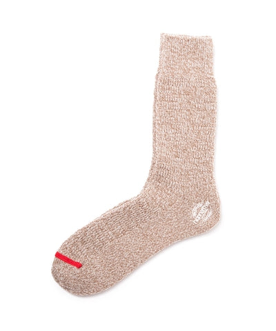 nonnative - DWELLER SOCKS HI W/N/P WOVEN BROWN