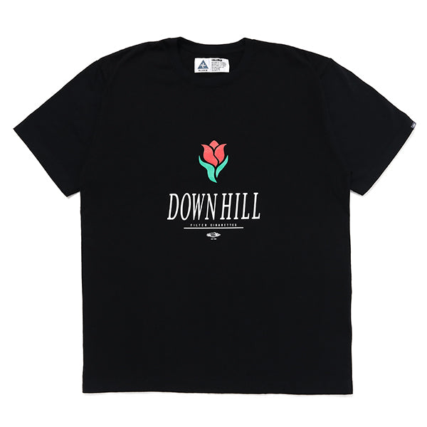 CHALLENGER -DOWNHILL TEE - BLACK