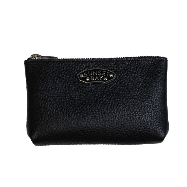 SUNSET BAY - SIGNET POUCH (Medium) BLACK