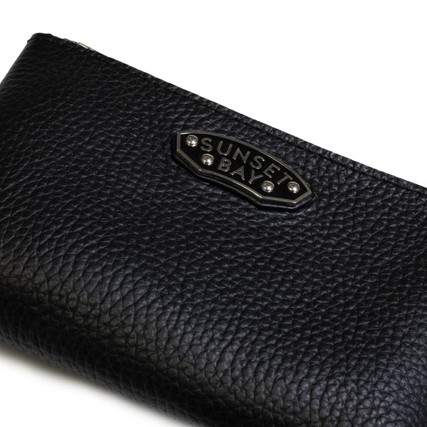 SUNSET BAY - SIGNET POUCH (Medium) BLACK