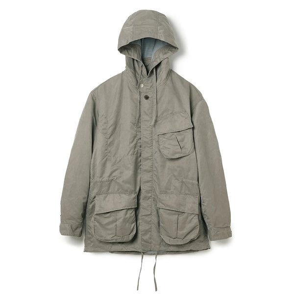 nonnative -   TROOPER HOODED JACKET NYLON TWILL PIGMENT DYE WITH WINDSTOPPER®