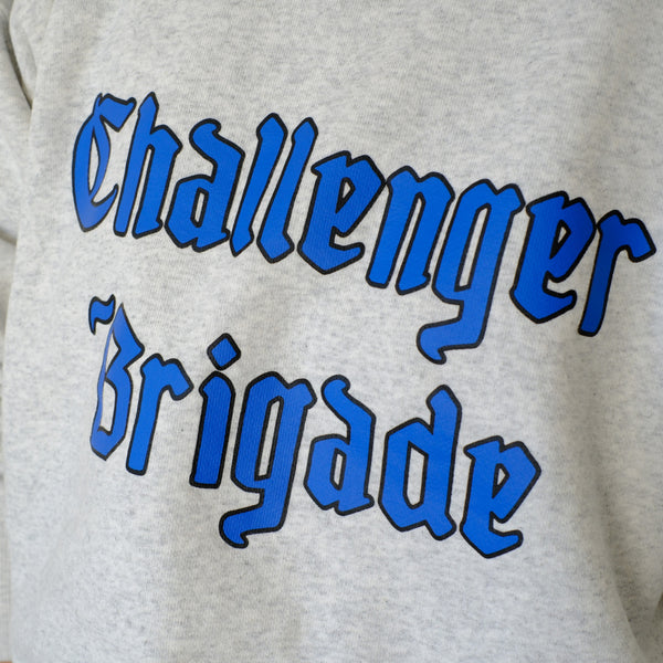 CHALLENGER - CLASSIC LOGO C/N SWEAT - GRAY