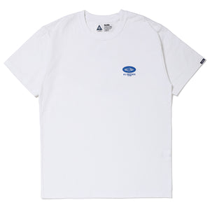 CHALLENGER -FLAME FISH TEE- WHITE