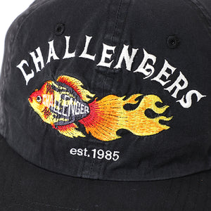 CHALLENGER -FLAME FISH CAP- GRAY