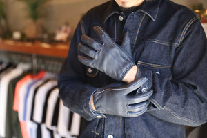 Lamp gloves -Utility glove Shorty- Navy