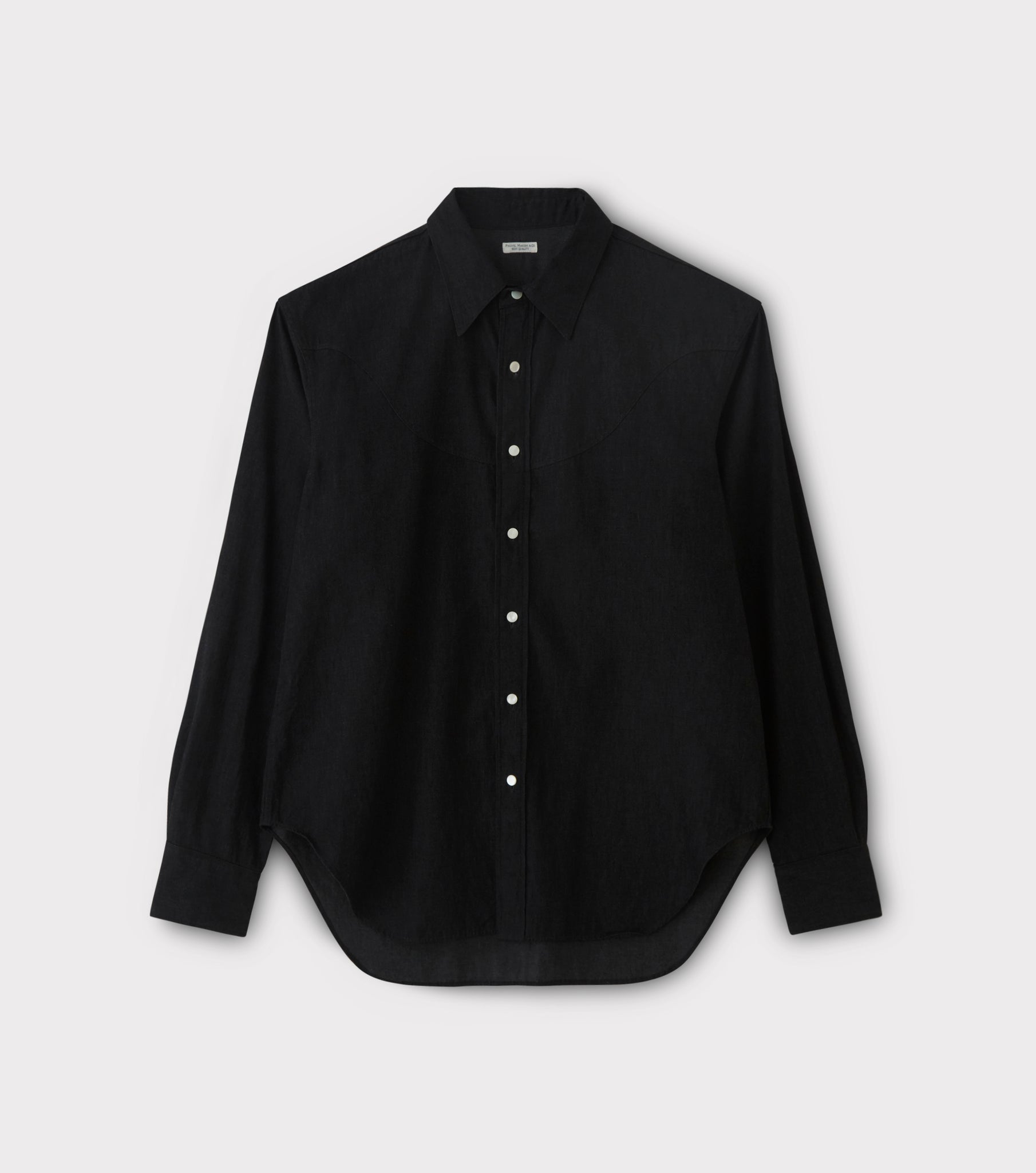 PHIGVEL フィグベル -DENIM COWBOY DRESS SHIRT- BLACK – anemoscope