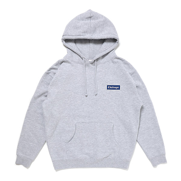 CHALLENGER （チャレンジャー）-LOGO PATCH HOODIE- ASH GRAY – anemoscope