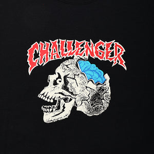 CHALLENGER -ZOMBIE SKULL C/N SWEAT- BLACK