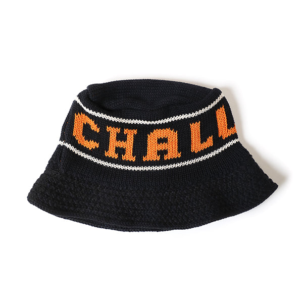 CHALLENGER -LOGO CRUSHER HAT-BLACK