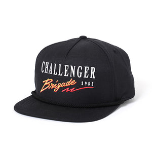 CHALLENGER -SIGNATURE CAP- BLACK