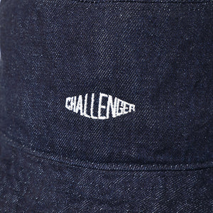 CHALLENGER -DENIM-BUCKET HAT ‐INDIGO
