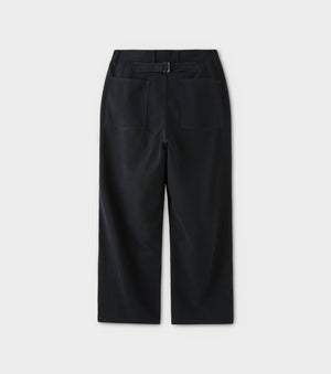 phigvel utility trousers ブラック - ワークパンツ/カーゴパンツ