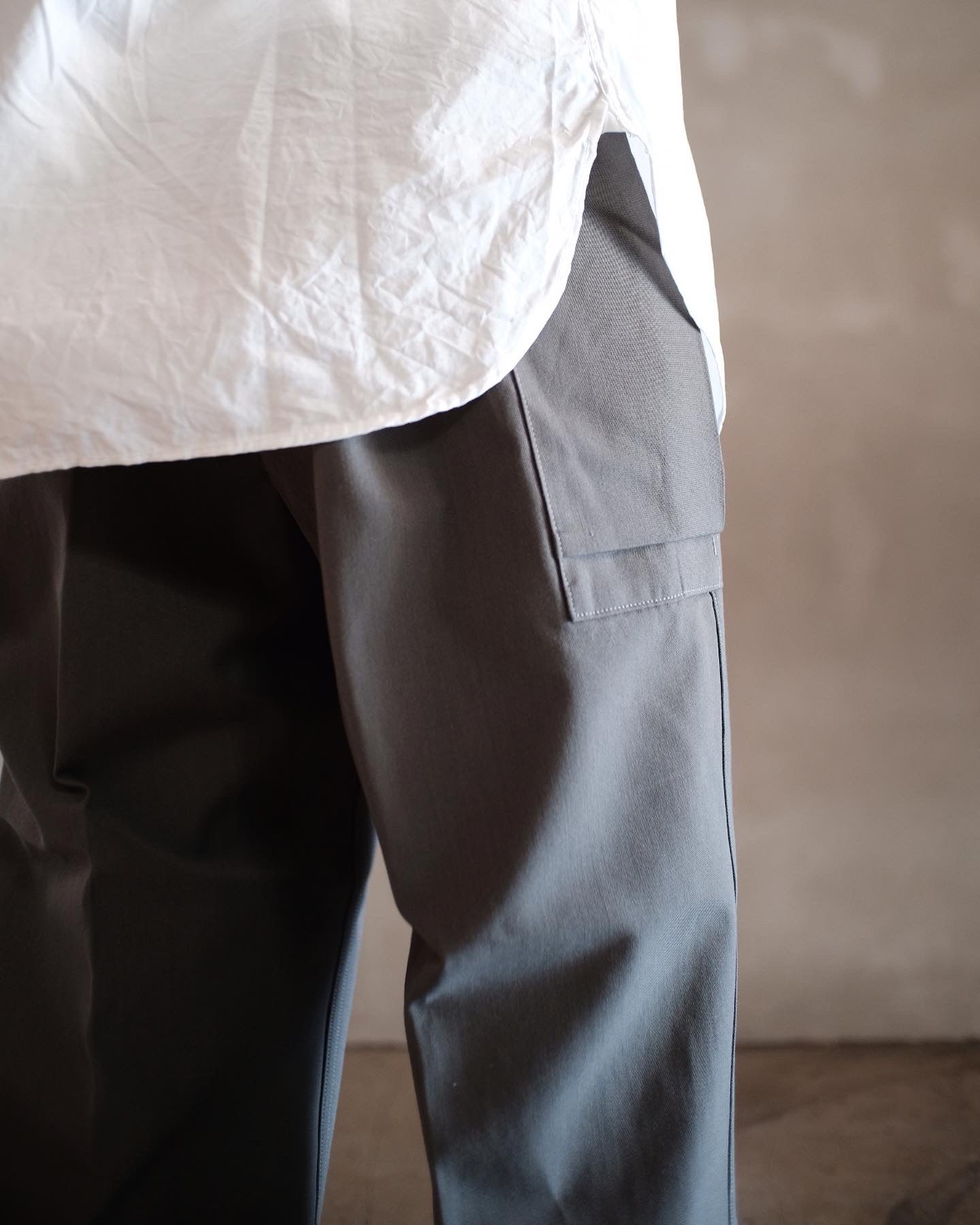 PHIGVEL MAKERS&Co /フィグベル GABARDINE CARGO TROUSERS カーゴ