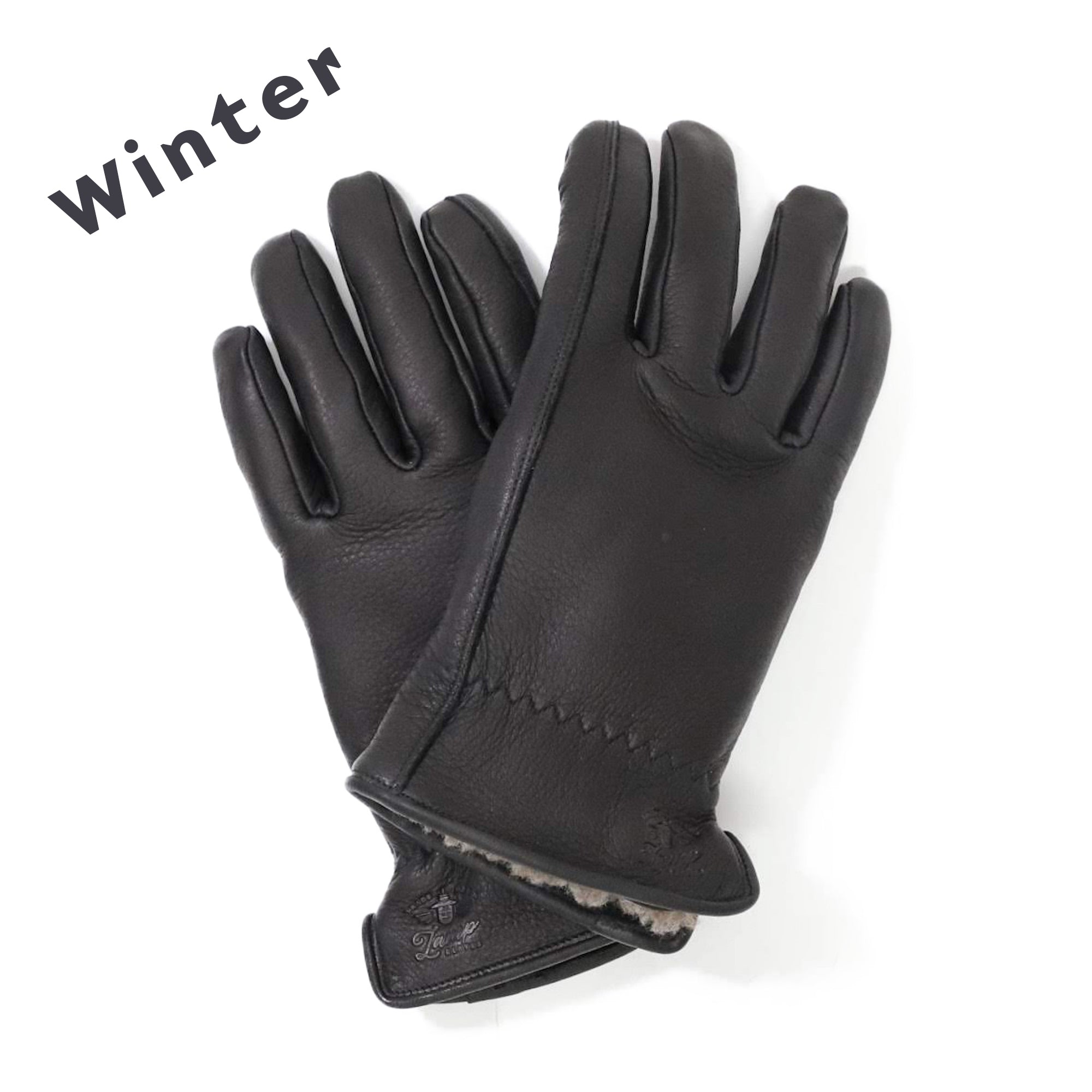 Lamp gloves -Winter glove- BLACK – anemoscope