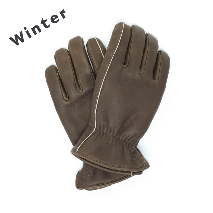 Lamp gloves -Winter glove- FOREST BROWN