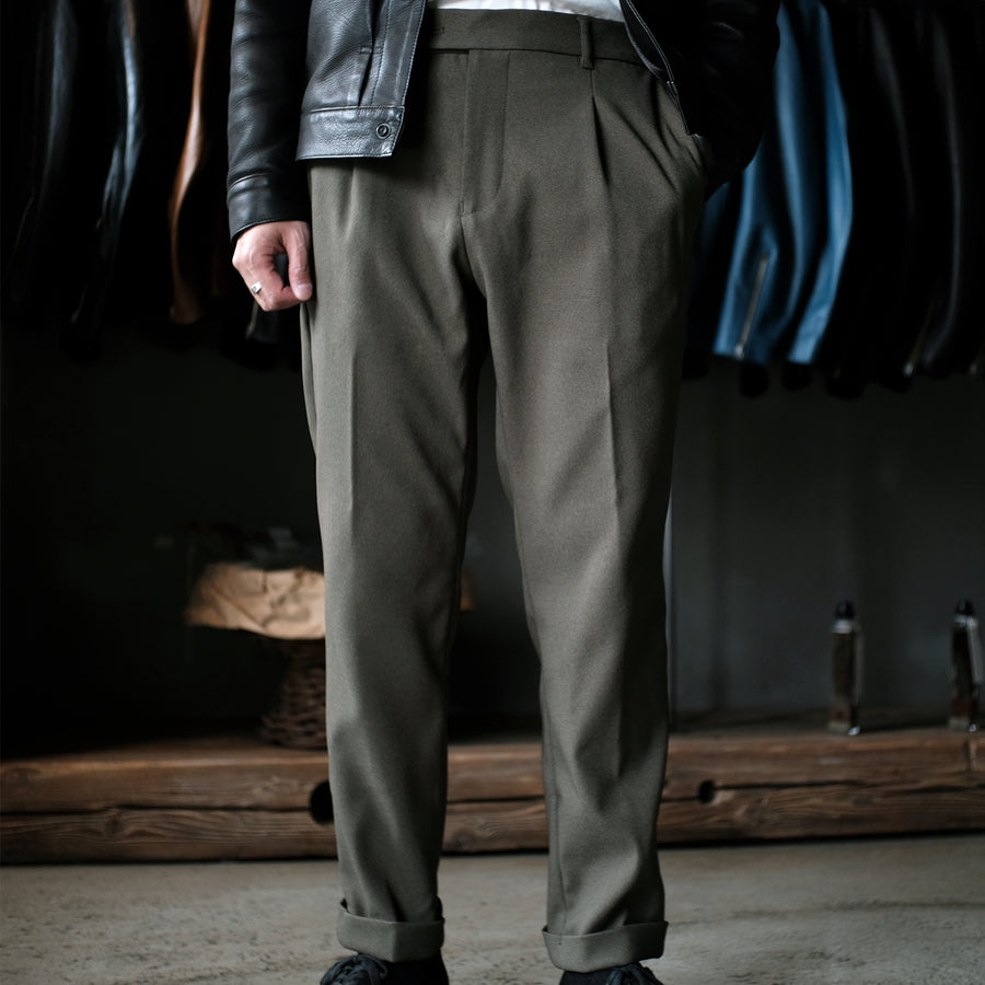 MASSTARD - DAILY TROUSERS - OLIVE