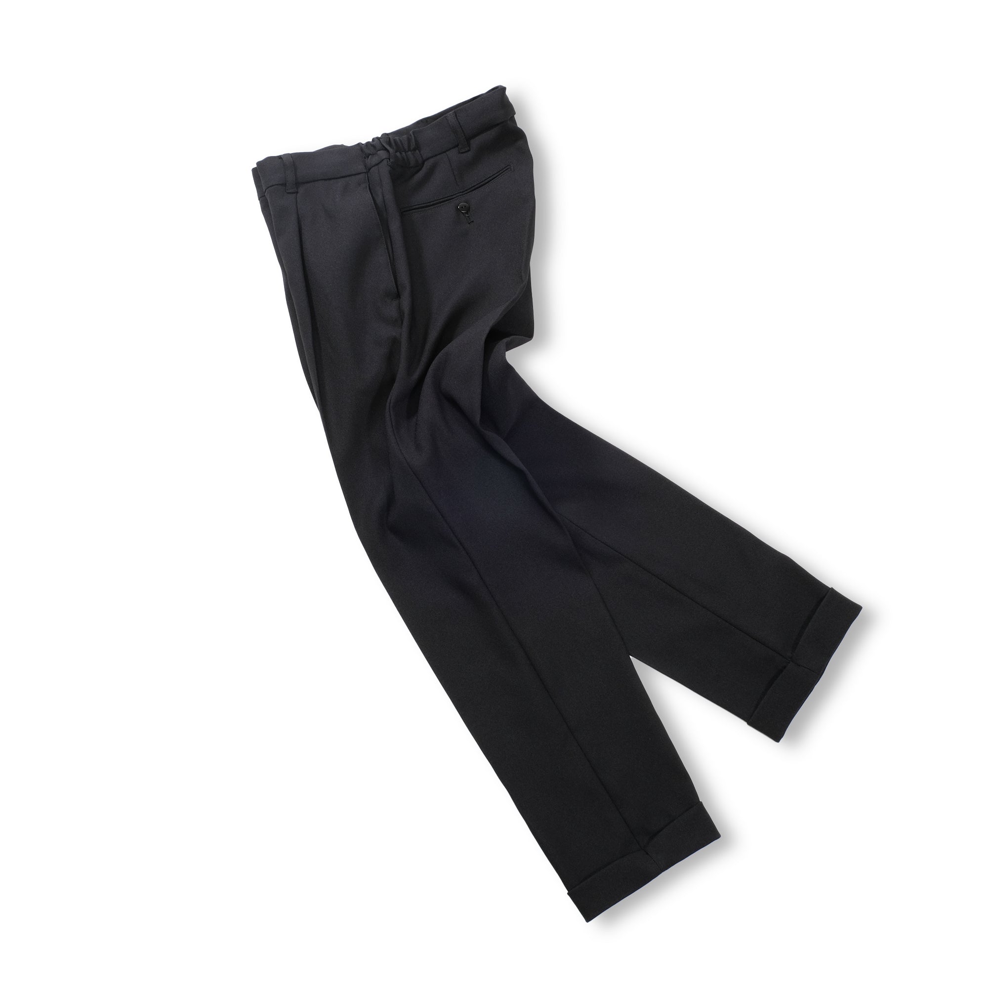 MASSTARD - DAILY TROUSERS - BLACK – anemoscope