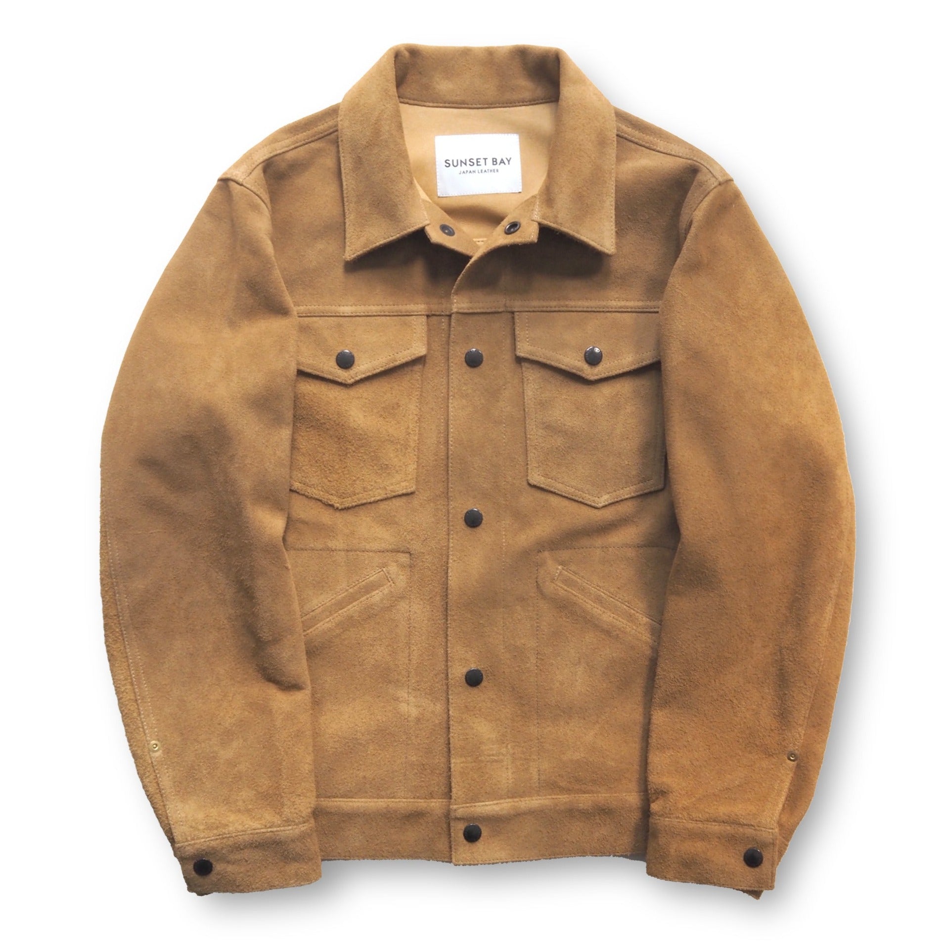 SUNSET BAY サンセットベイ HUDSON CAMEL 4 XL定価190000円 - ブルゾン SUNSET BAY サンセットベイ HUDSON CAMEL 4 XL定価190000円 - ブルゾン