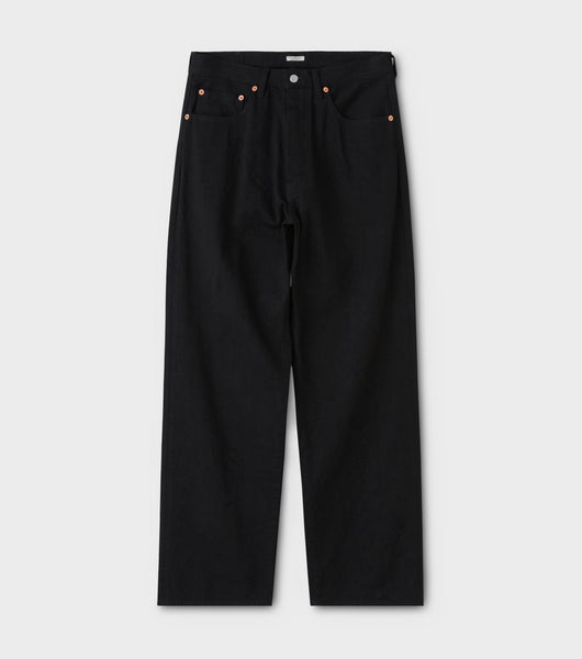 PHIGVEL（フィグベル）｜Classic Jeans “301” (Wide)- BLACK – anemoscope