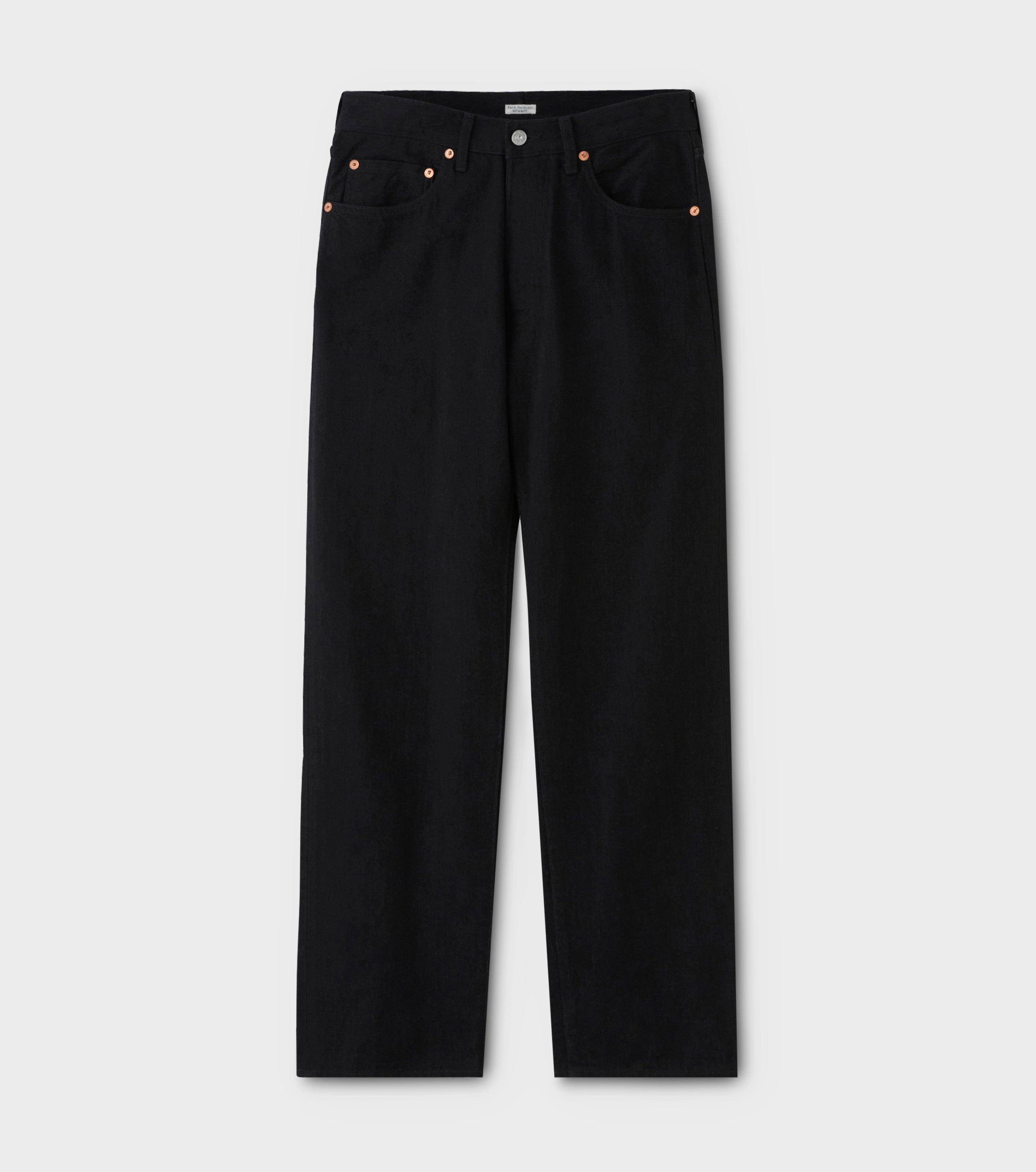 PHIGVEL（フィグベル）｜Classic Jeans “302” (Regular)- BLACK