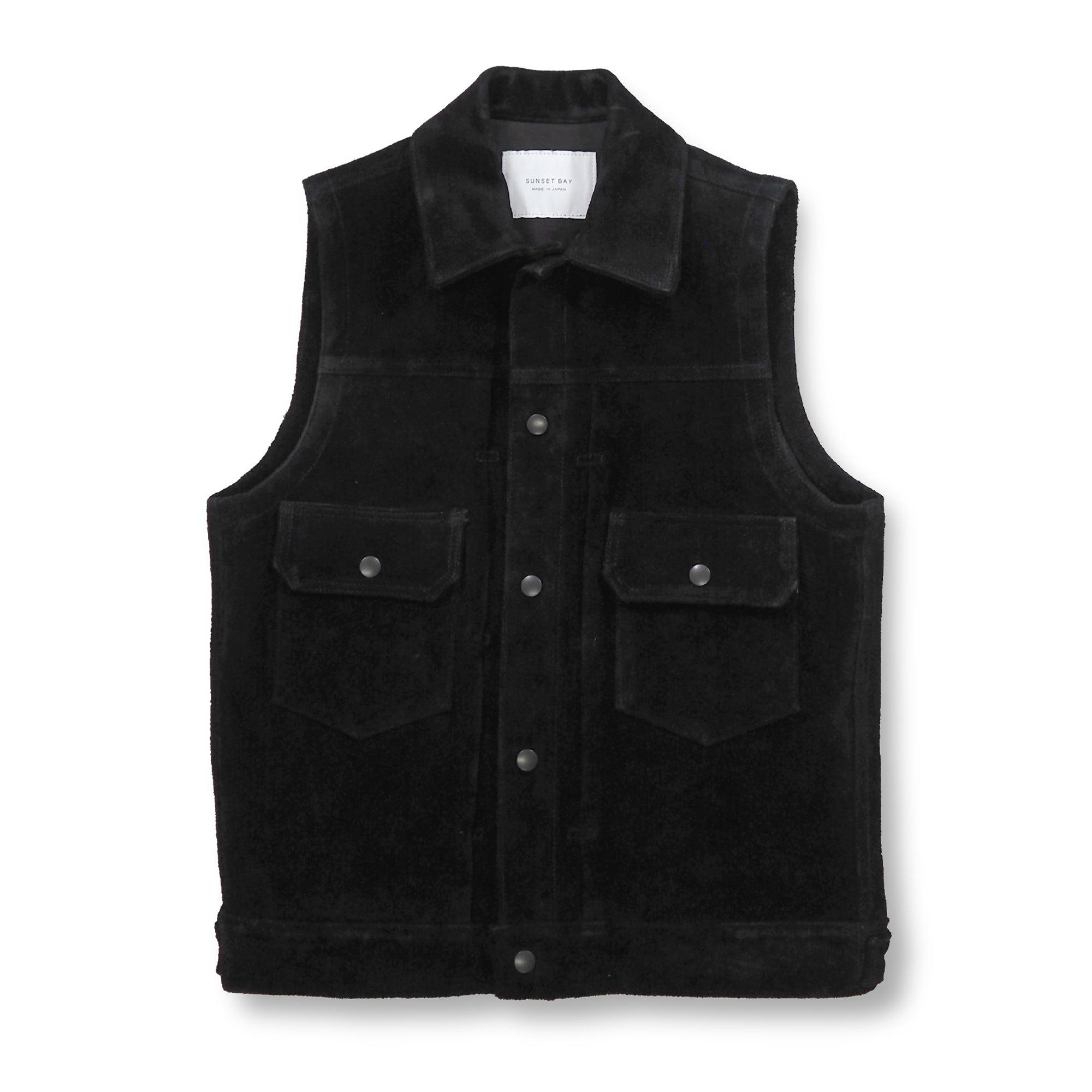 SUNSET BAY -HUDSON VEST- BLACK